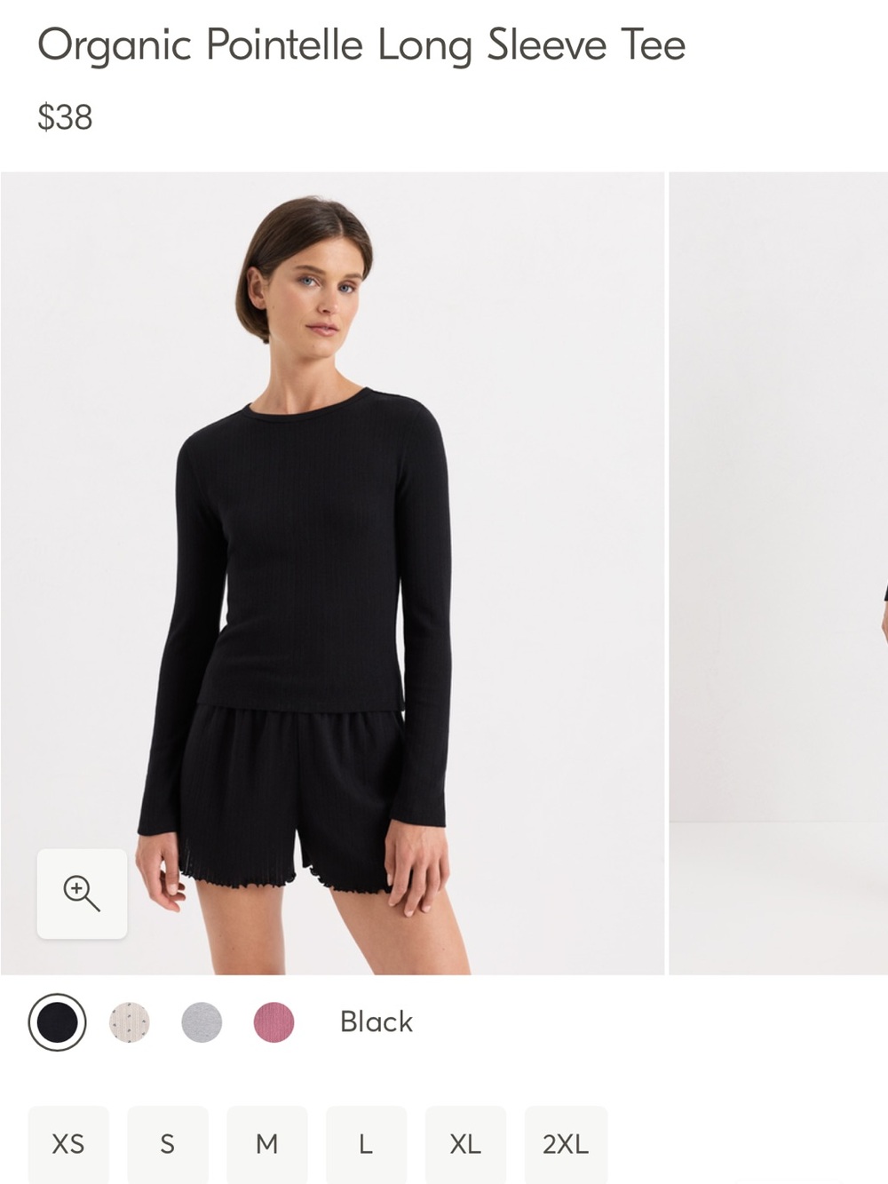 Pact organic cotton Pointelle set